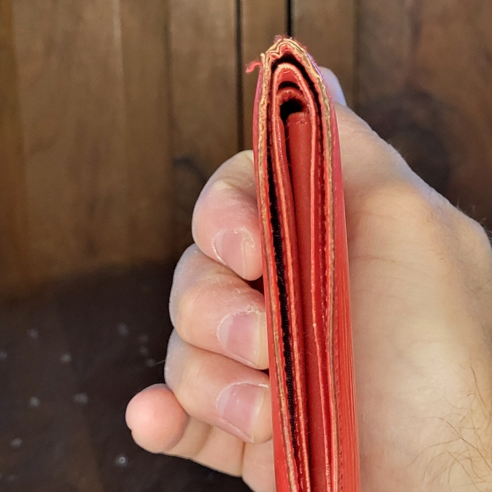 Louis Vuitton Coral Epi Leather Wallet - Picture 9 of 13